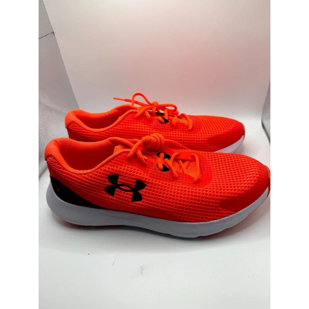 Under Armour Surge 3 3024883-800 Mens 10 Sneaker‎ After Burn Mesh Running Shoes